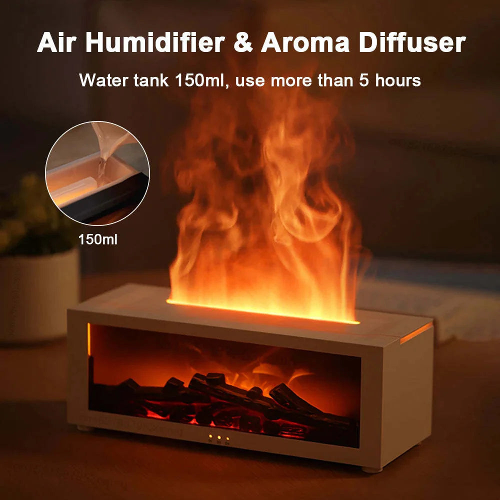 Aromatherapy Chimney Flame Diffuser